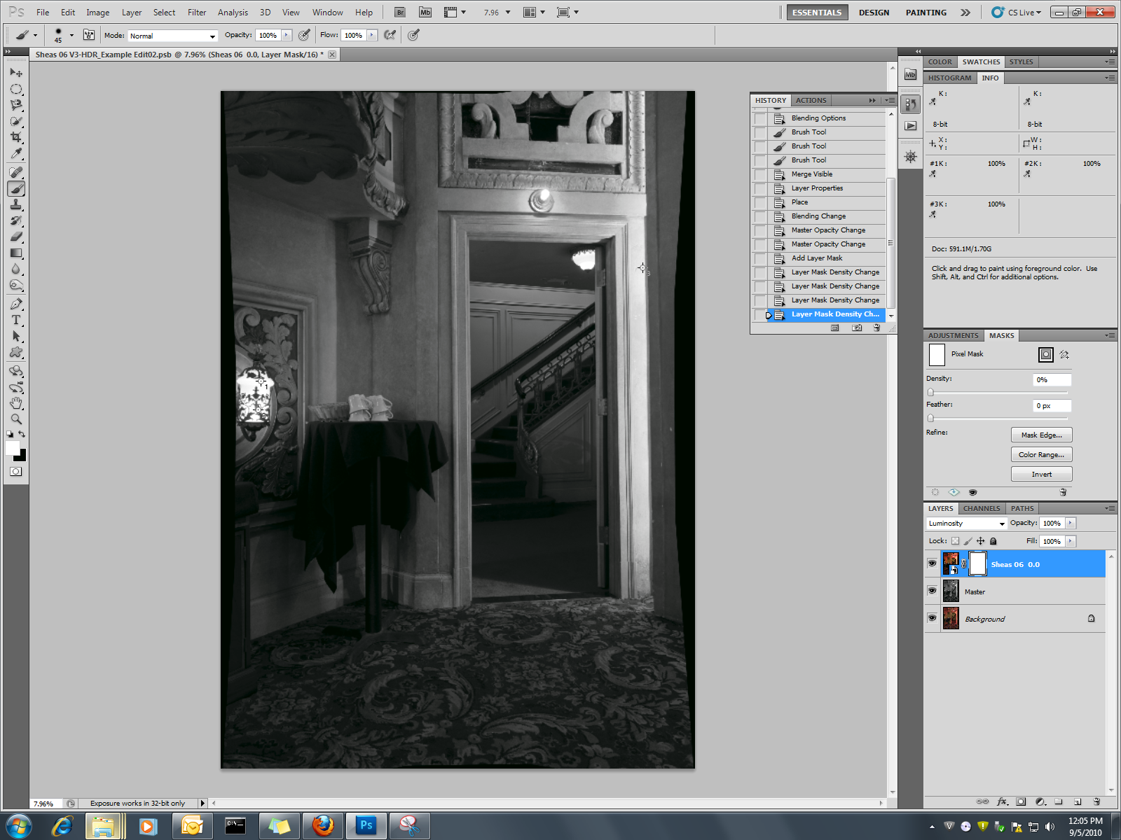 Image with Adjustment Layers